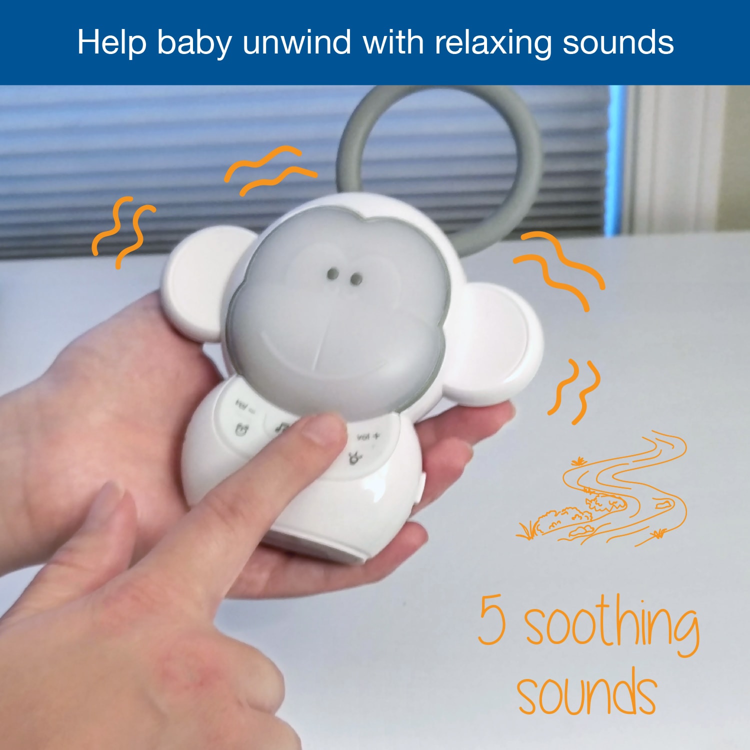Myla the Monkey® Portable Soother - view 6