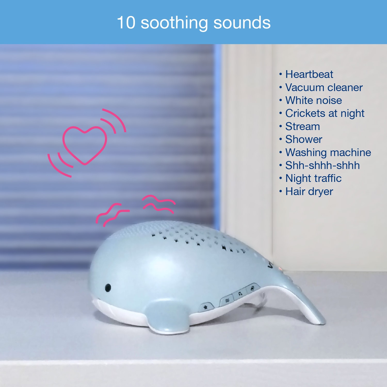 Wyatt the Whale® Storytelling Soother