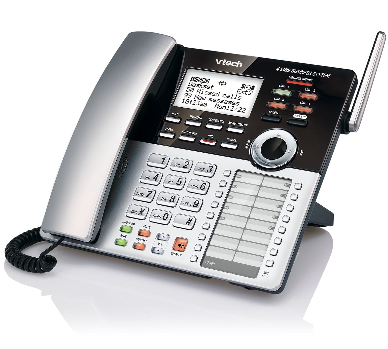 4-Line Small Business Phone System Office Bundle 2