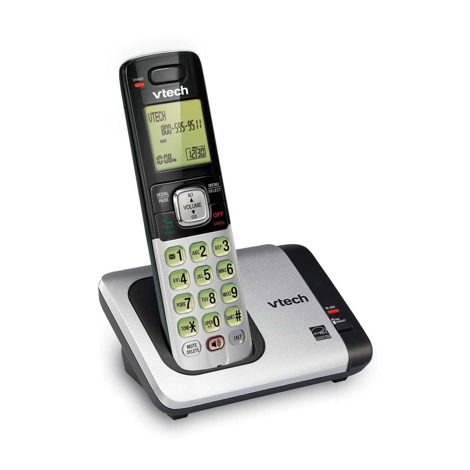 Vtech Cordless Phone with caller id and call waiting. CS6619