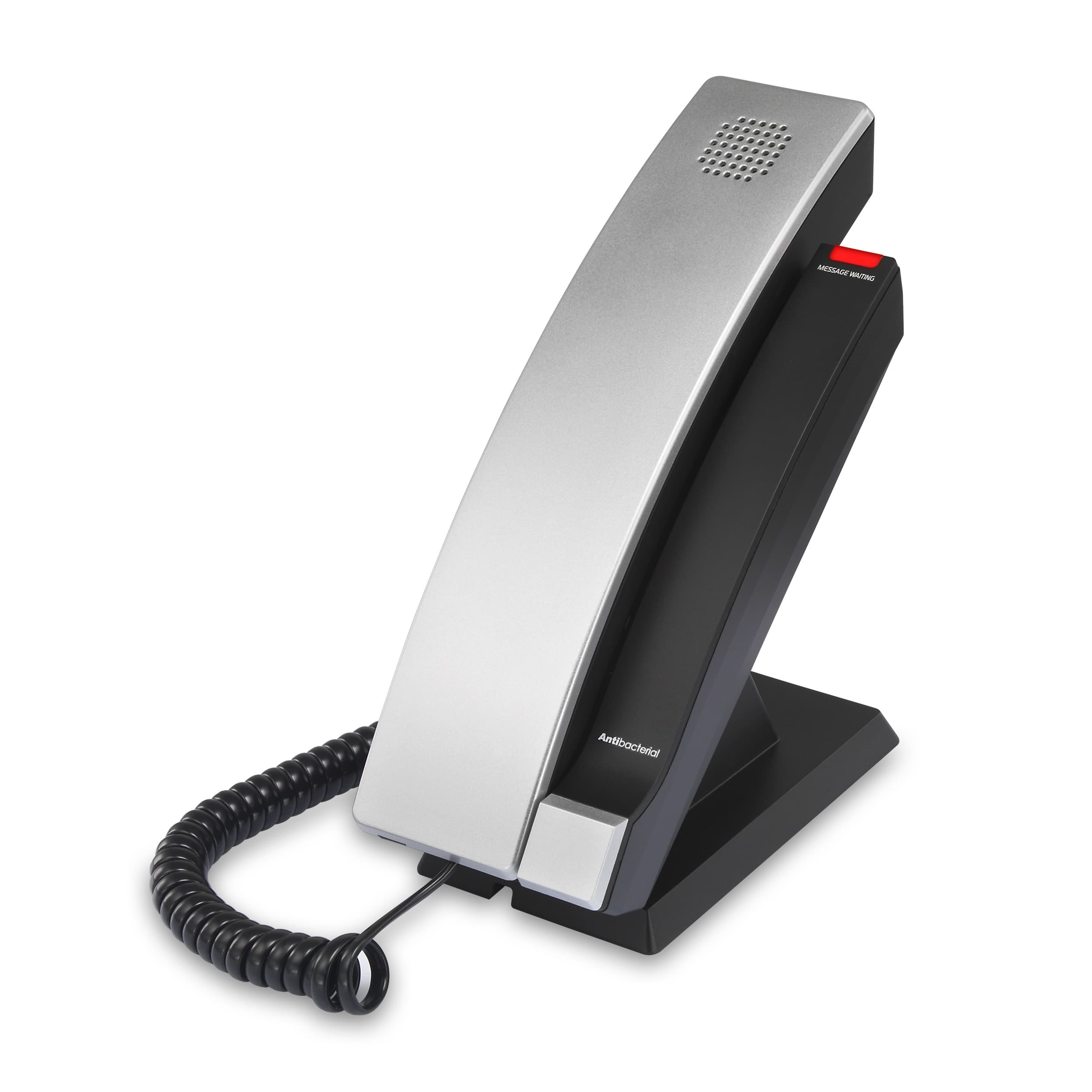Image of 1-Line Analog Corded Phone | CTM-A2315-SPK Silver Black