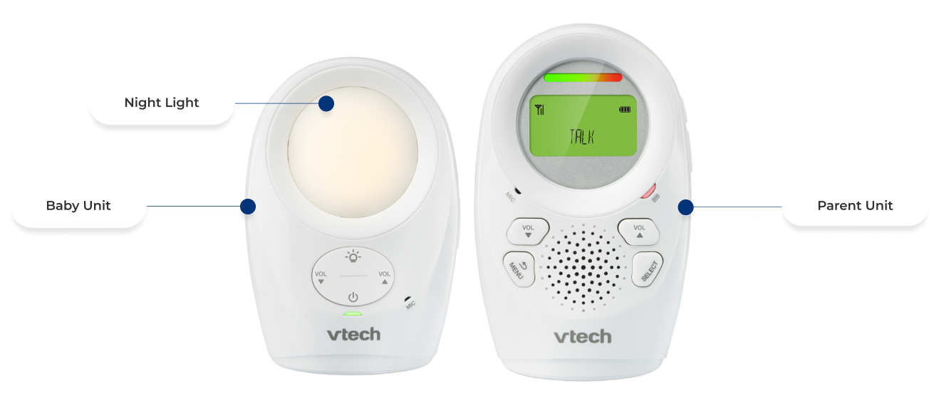Night Light, Baby Unit, Parent Unit