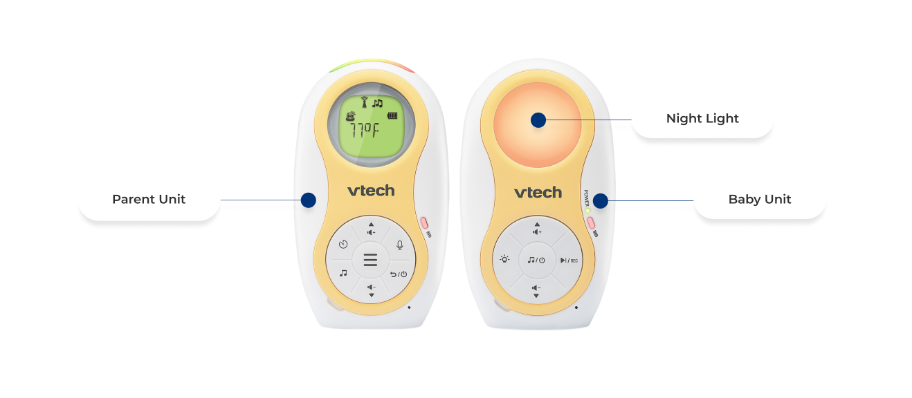 Night Light, Baby Unit, Parent Unit