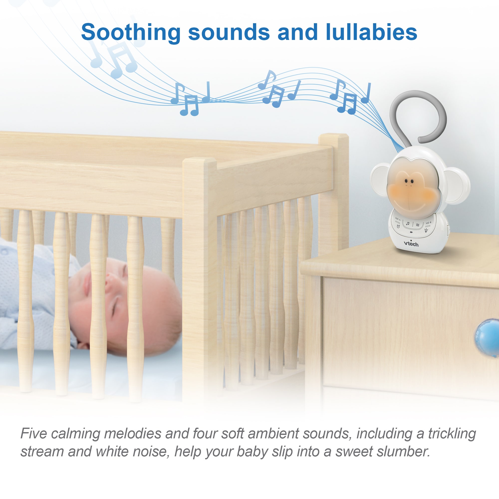 Audio Baby Monitor and Portable Soother - view 4