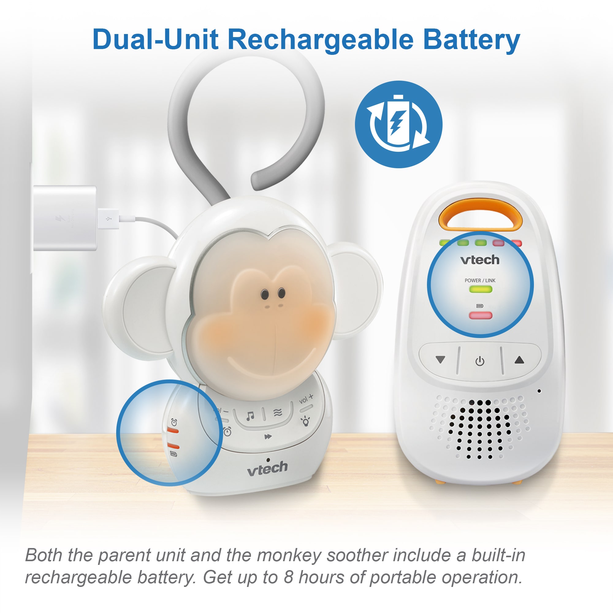 Audio Baby Monitor and Portable Soother - view 6