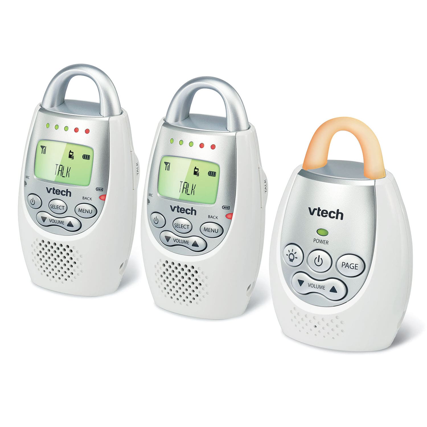 Vtech DM221-2 Digital Audio Baby Monitor With 2 Parent Units New In Box 