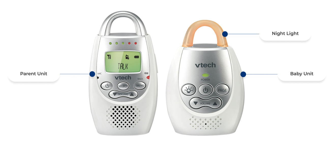 Night Light, Baby Unit, Parent Unit