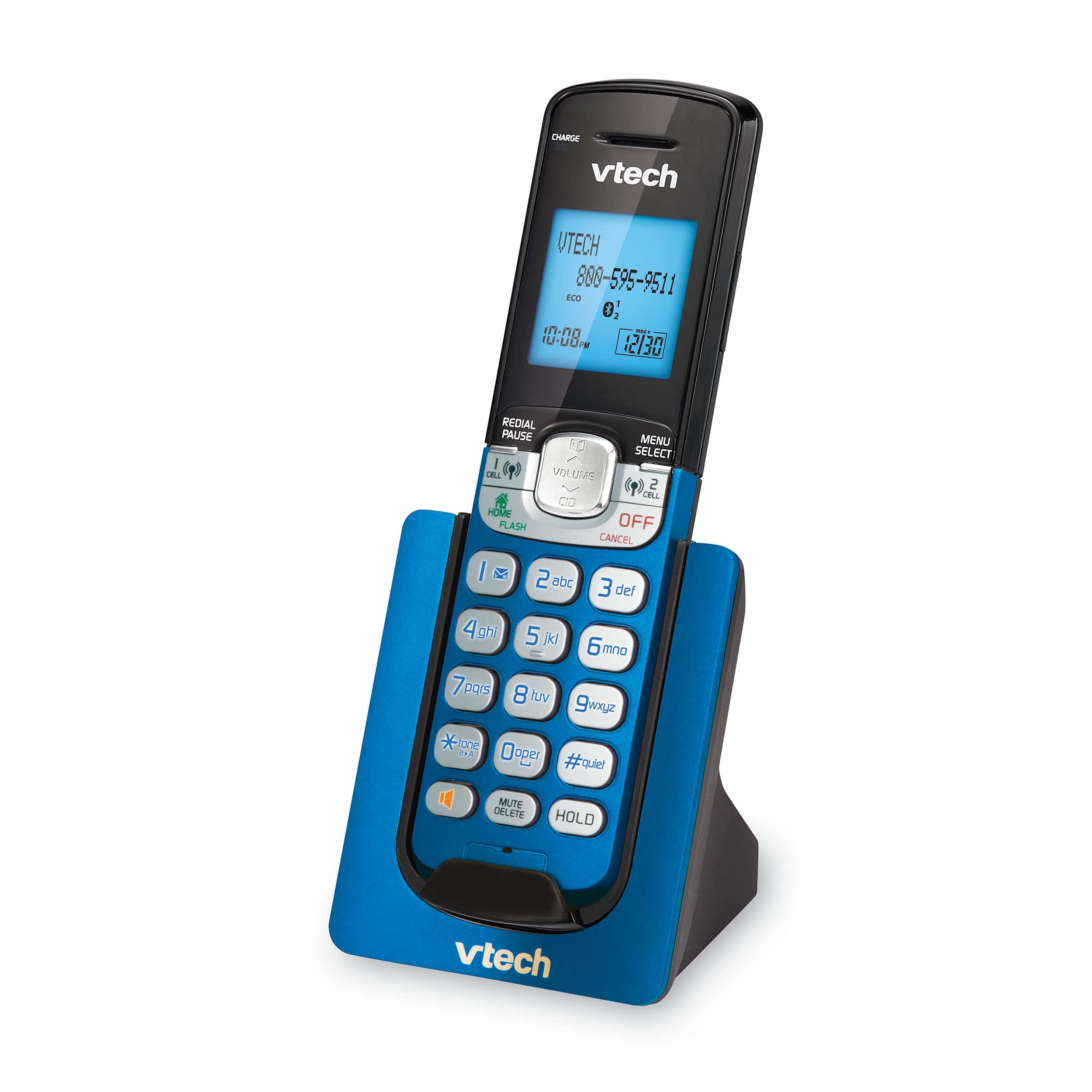 6 Handset Connect to Cell™ Phone System with Caller ID/Call Waiting