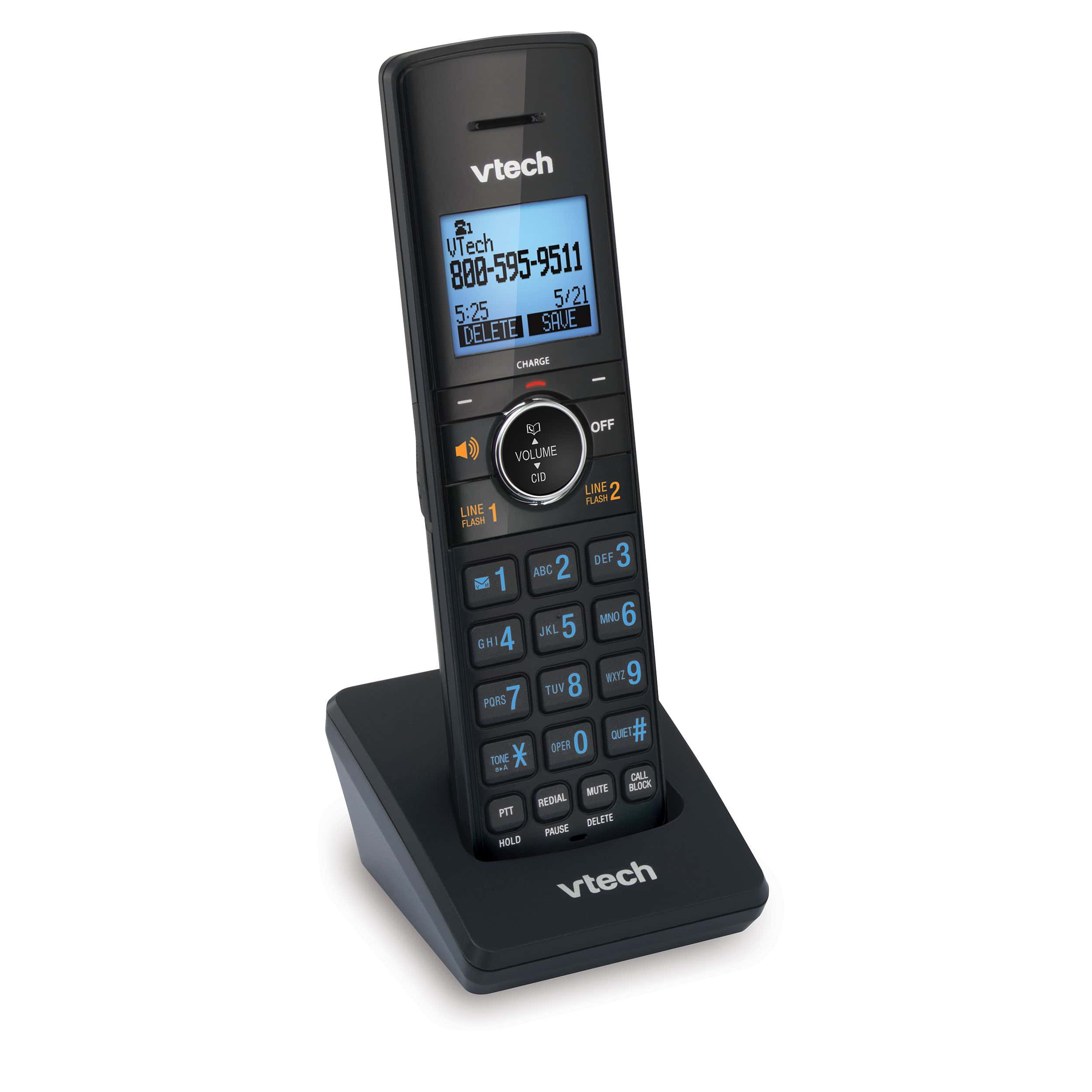 2-Line Accessory Handset for DS6251 series phones