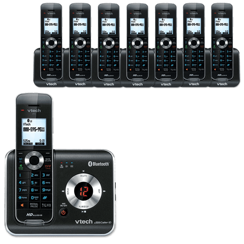 8 Handset Connect to Cell™ Answering System with Caller ID/Call Waiting - view 1