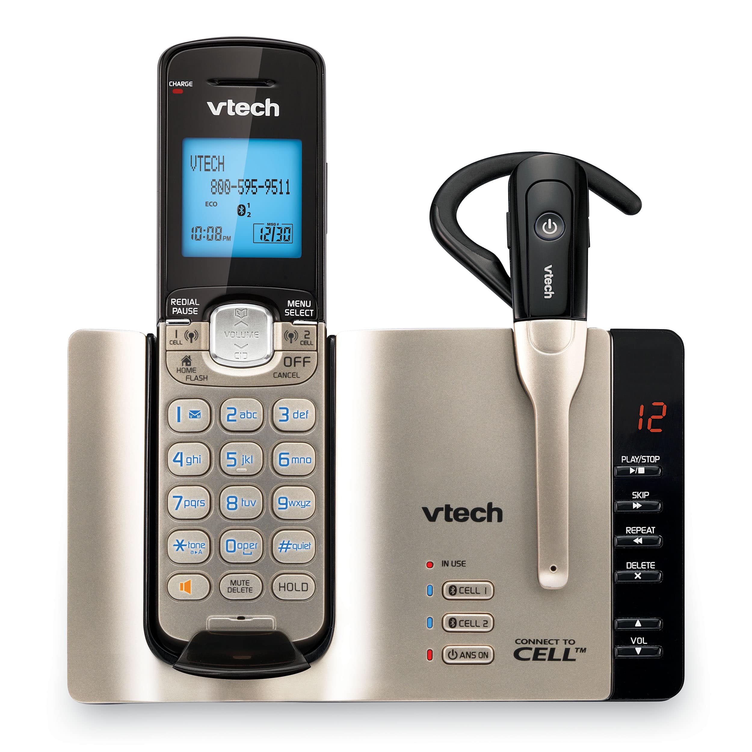 Connect to Cell™  Phone System with Cordless Headset