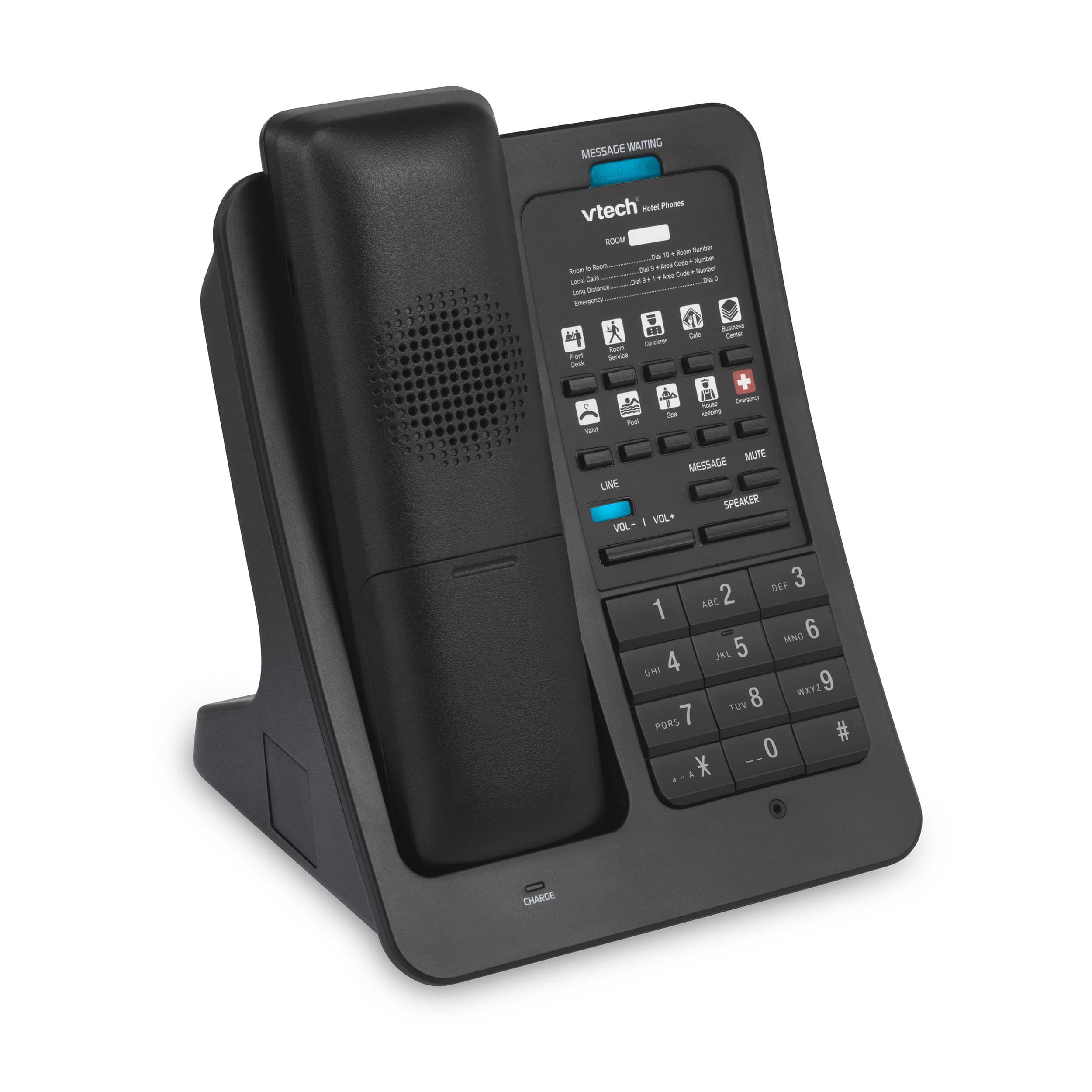 Image of 1-Line Color SIP Cordless Phone | LS-S3410