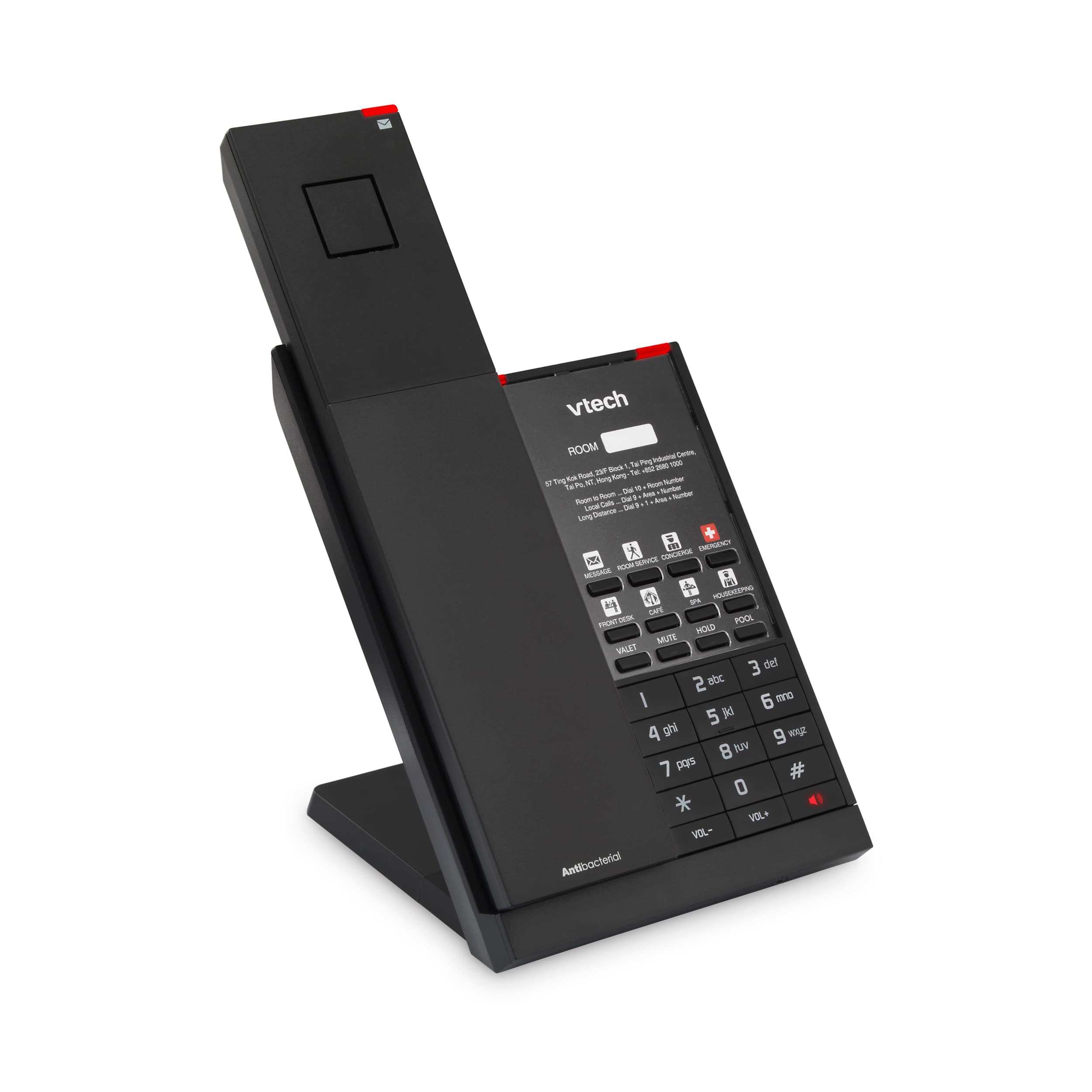 Image of 1-Line SIP Cordless Phone | NG-S3411 Matte Black