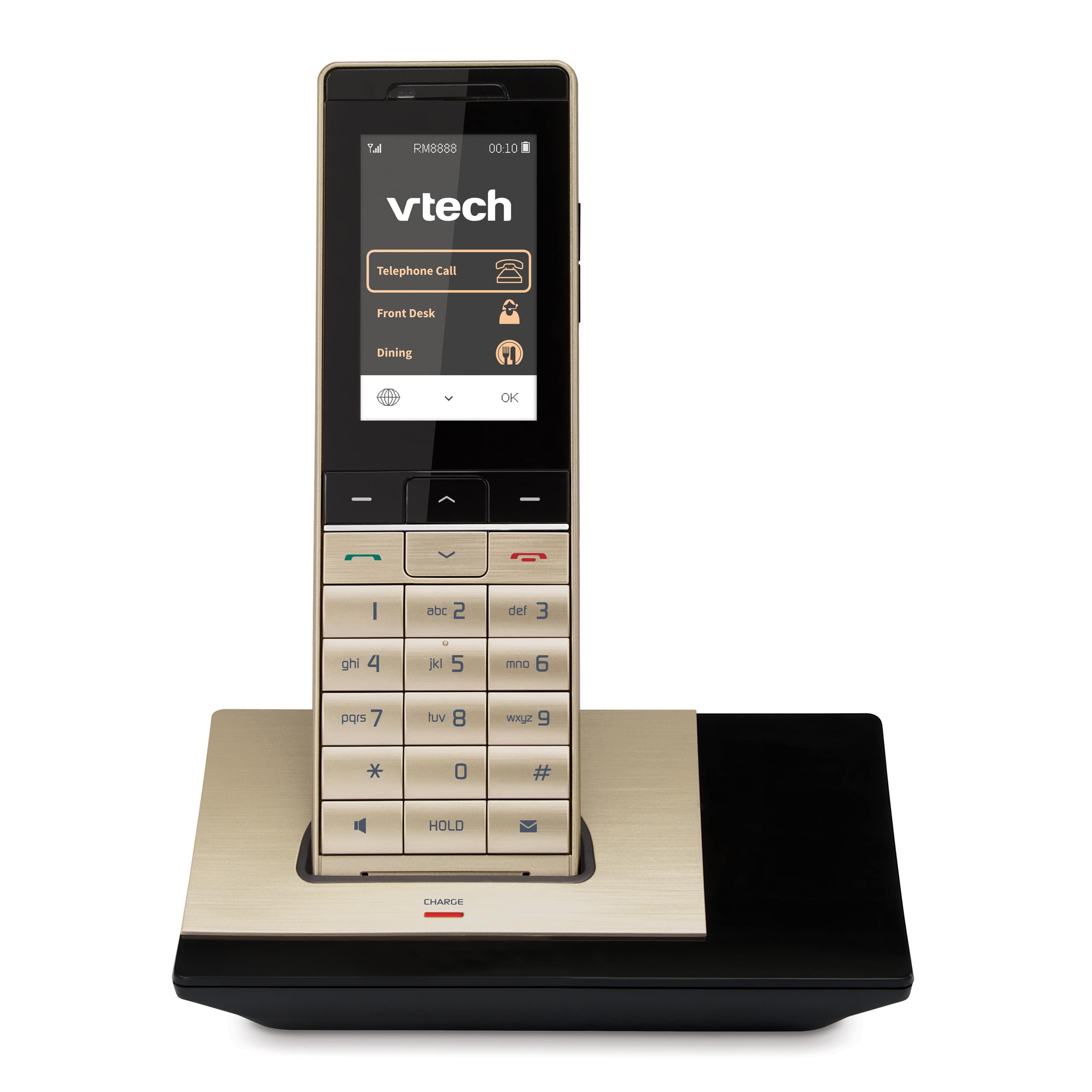 and Charger Color VTech® Cordless Hotel 1 - Handset Phones