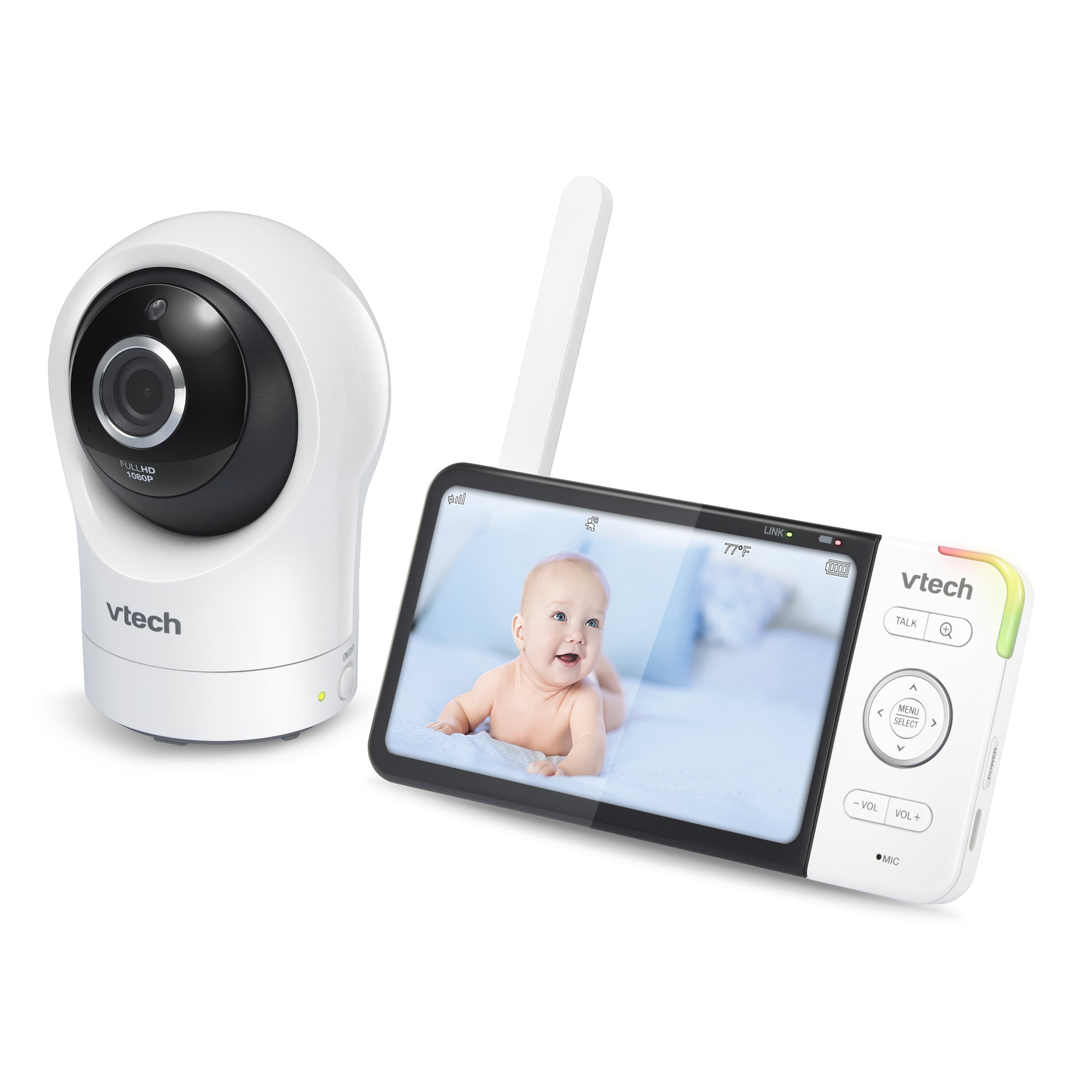 5-inch Smart Wi-Fi 1080p Pan and Tilt Monitor - view 1
