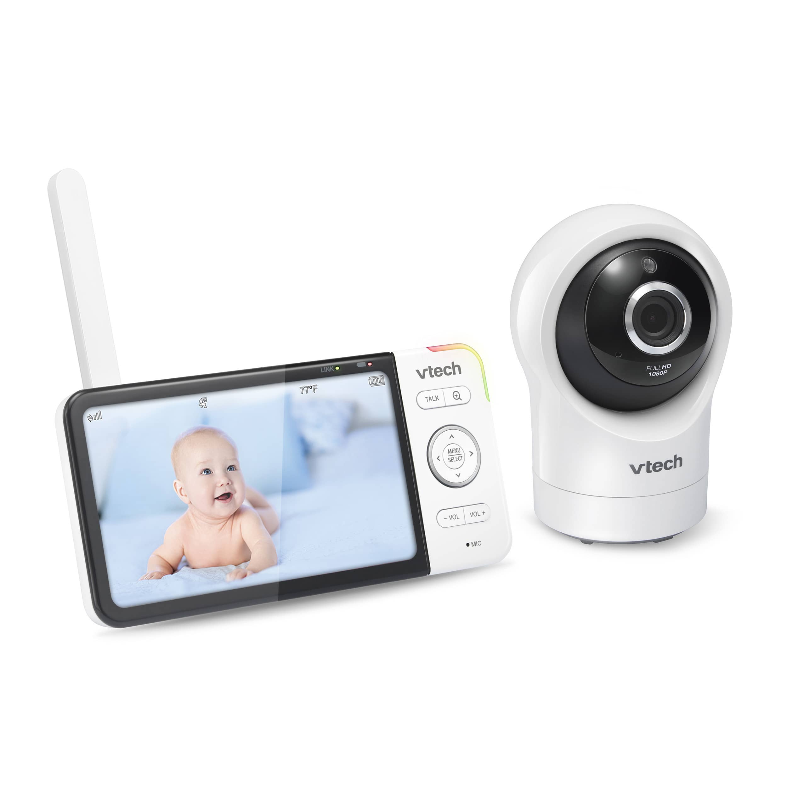 5-inch Smart Wi-Fi 1080p Pan and Tilt Monitor - view 2