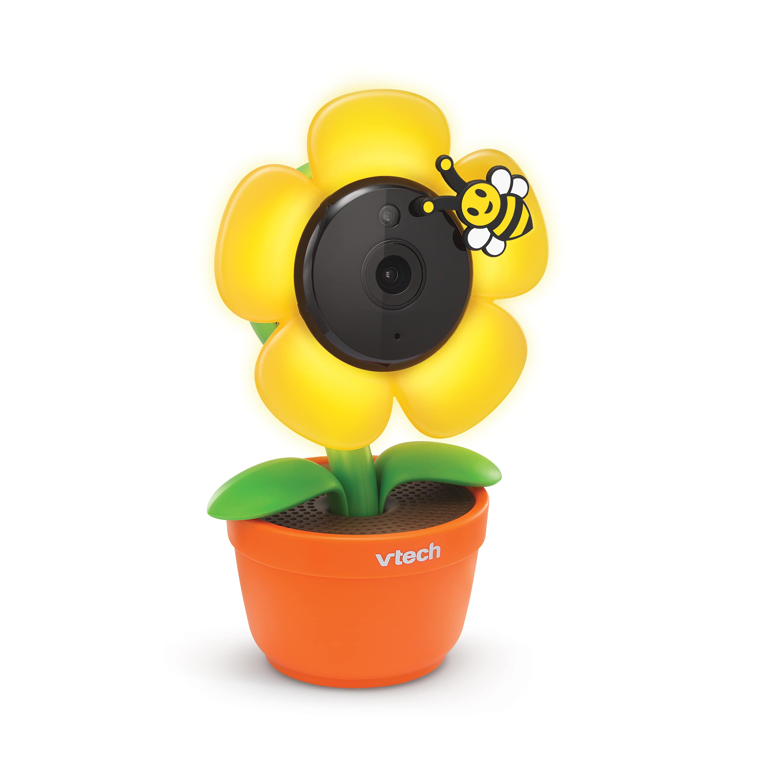WiFi 1080p Yellow Daisy Baby Camera with Night Light - view 13