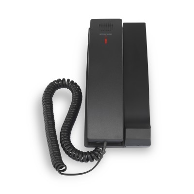 Image of 1-Line Contemporary SIP Corded TrimStyle Phone | CTM-S2312 Matte Black