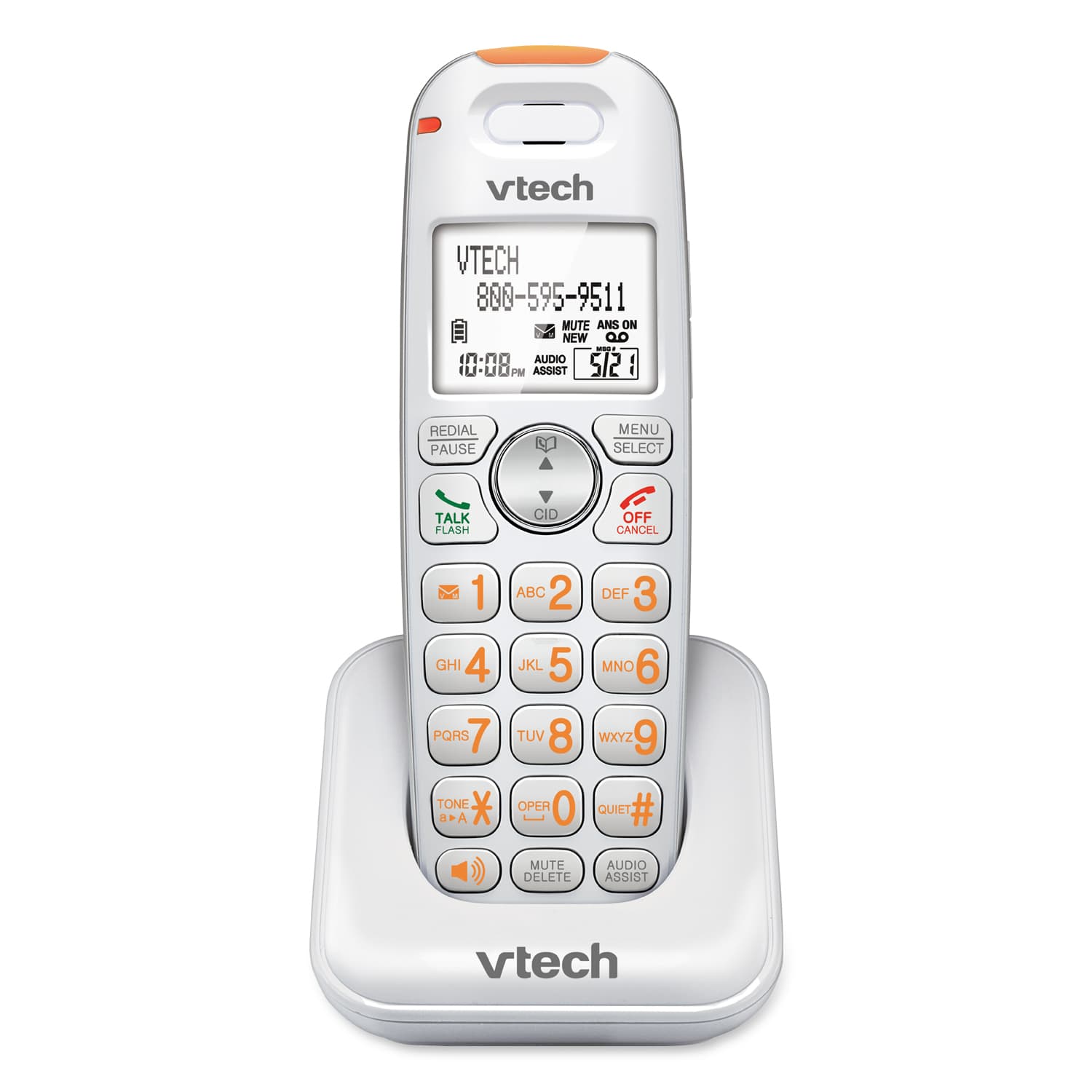 Vtech VT-SN6107 Care Line Accessory Handset Caller ID & Call Waiting 