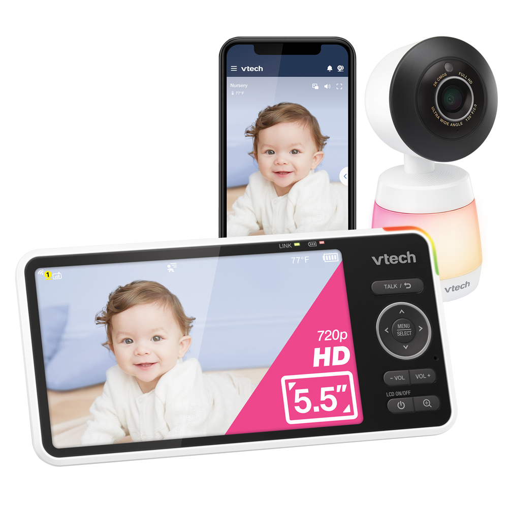 VTECH Babyphone audio Night Light BM1211 pas cher VTECH Babyphone audio Night Light BM1211 pas cher