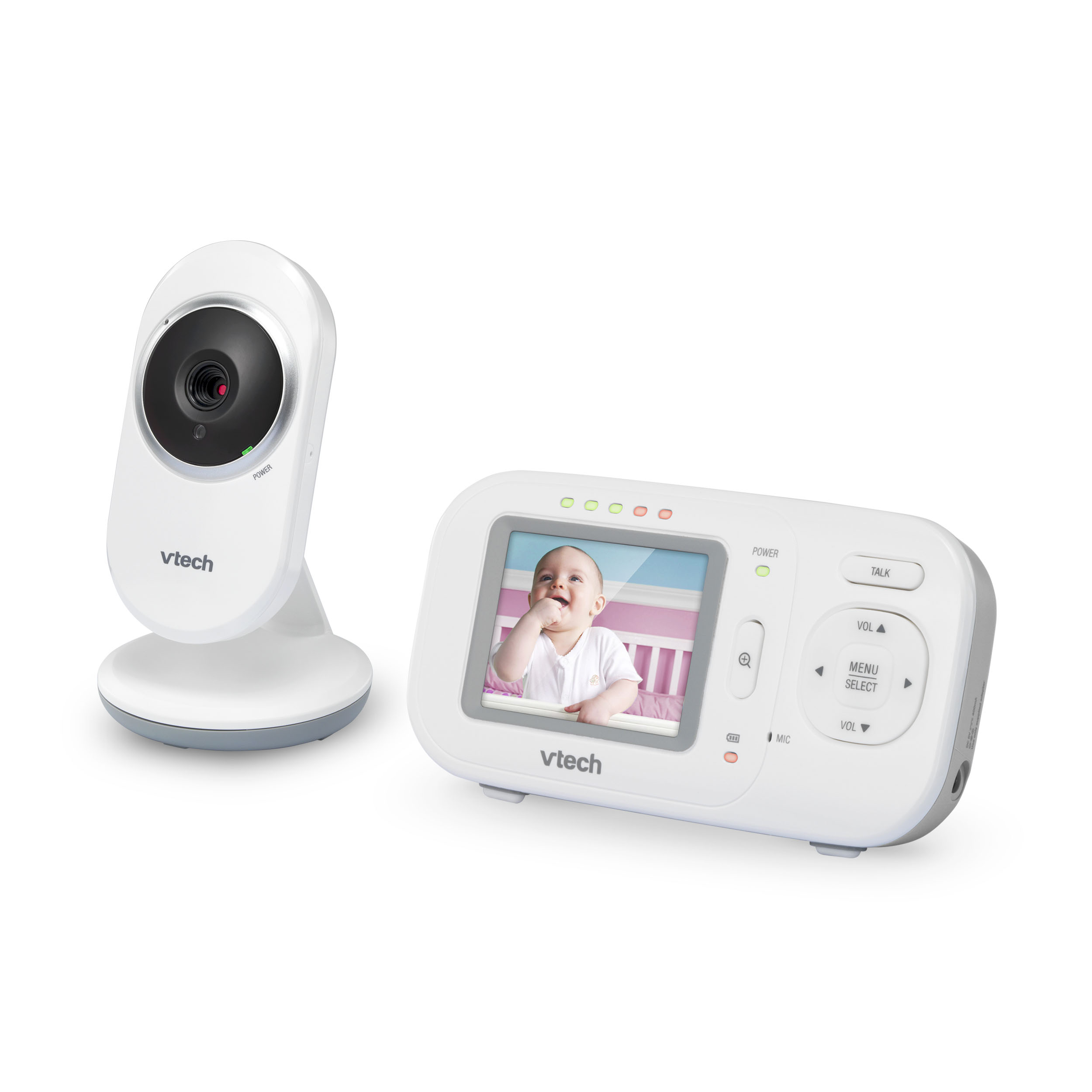 2.4" Digital Video Baby Monitor with Full-Color and Automatic Night Vision - view 1