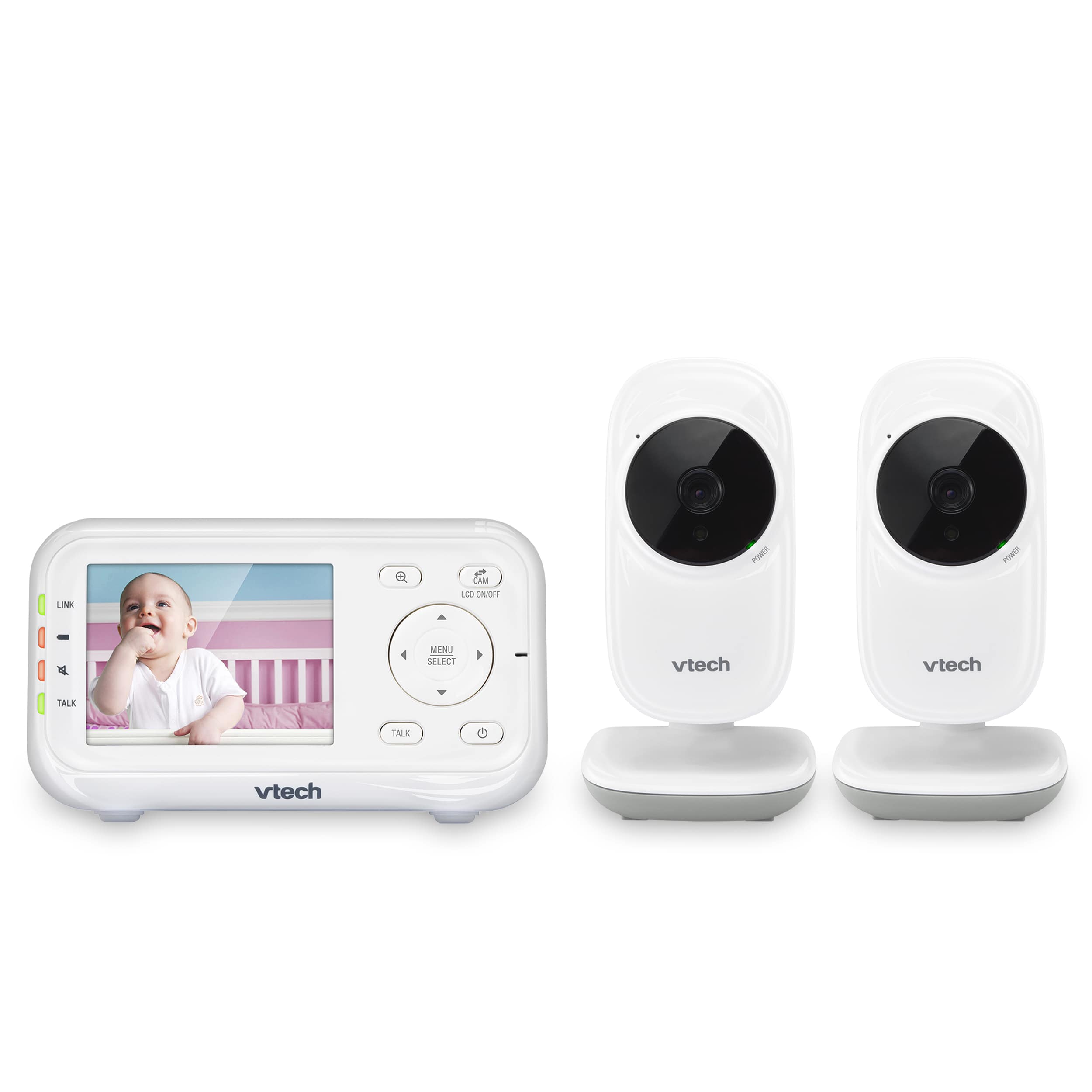 iNanny NM204 Digital Video Baby Monitor with 2.4-Inch LCD Display 