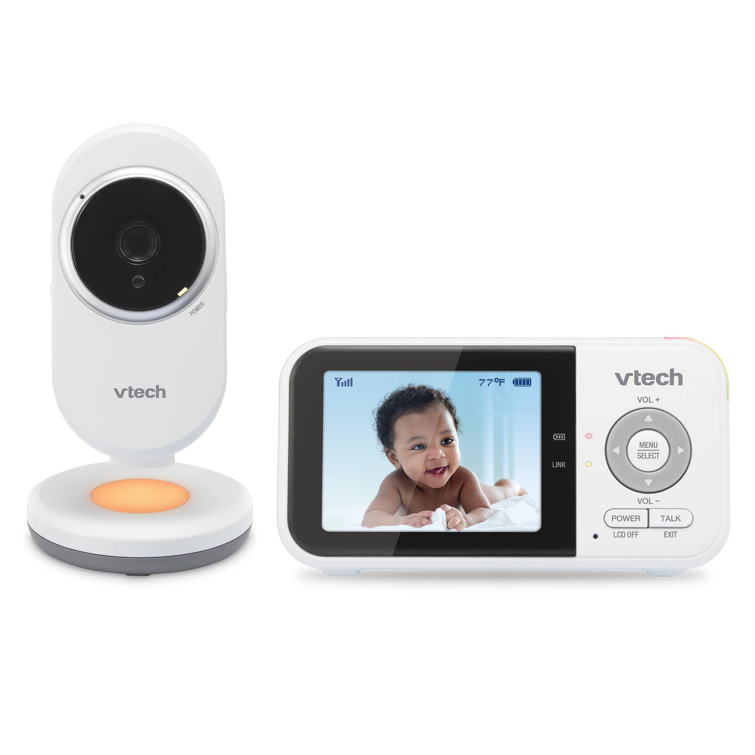 2.8" Digital Video Baby Monitor with Night Light - view 1