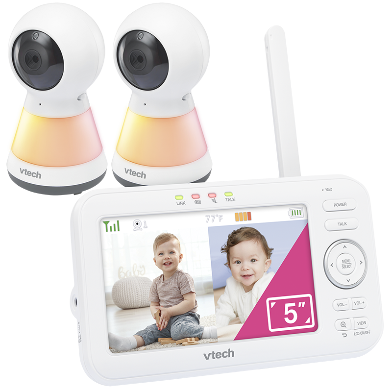 Official VTech® Baby Care | VM5255-2 2 cameras baby monitor