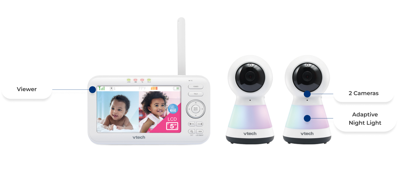 Adaptive Night Light, 2 Cameras, Viewer