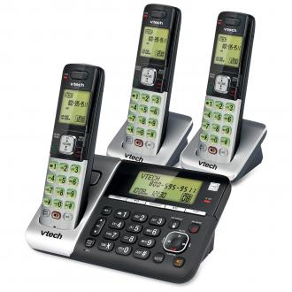 3 Handset Answering System with Dual Caller ID/Call Waiting - view 3