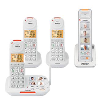 VTECH CORDLESS TELEPHONE 2434 DC 9V, 400 mA, 24 GHz