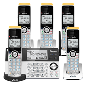 KXTG6861JTB - TELEFONO CORDLESS C/SEG. 50MEM. C/BLOCCOC. V.VOCE