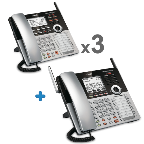 Display larger image of 4-Line Small Business Phone System Starter Bundle - view 1