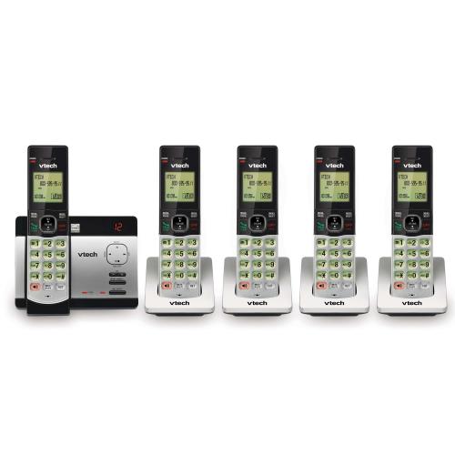 Display larger image of 5 Handset Cordless Phone System with Caller ID/Call Waiting - view 1