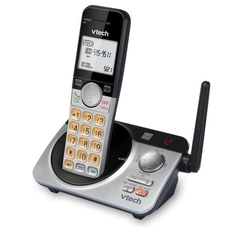 Display larger image of Extended Range DECT 6.0 Expandable Cordless Phone with Answering System, CS5229 - view 2