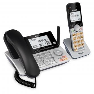 Extended Range DECT 6.0 Expandable Corded & Cordless Phone with Answering System, CS5249 - view 3