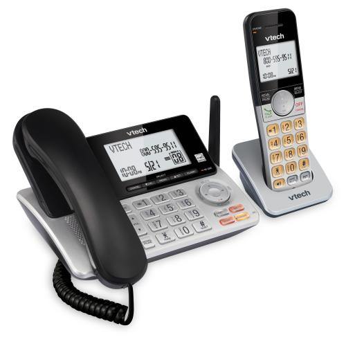 Display larger image of Extended Range DECT 6.0 Expandable Corded & Cordless Phone with Answering System, CS5249 - view 3