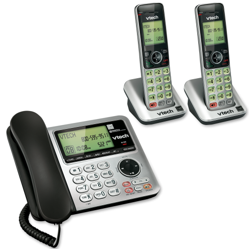 Display larger image of 3 Handset Answering System with Caller ID/Call Waiting - view 2