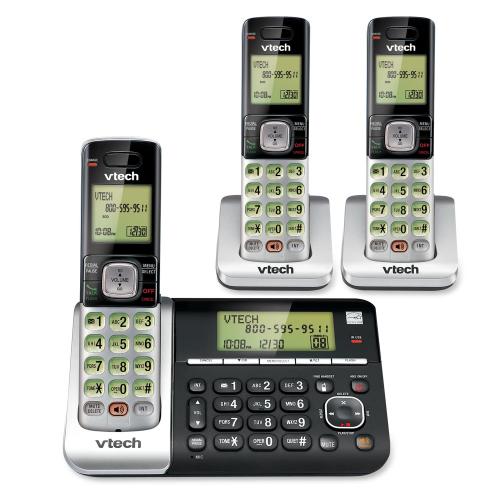 Display larger image of 3 Handset Answering System with Dual Caller ID/Call Waiting - view 1