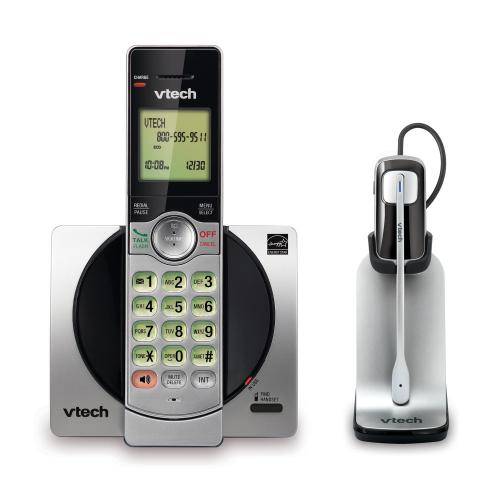 Display larger image of Cordless Phone with Caller ID/Call Waiting and Cordless Headset - view 1