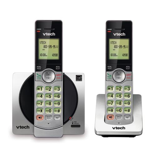 Display larger image of 2 Handset Cordless Phone with Caller ID/Call Waiting - view 1