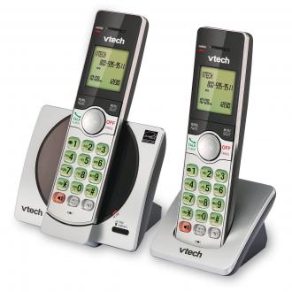 2 Handset Cordless Phone with Caller ID/Call Waiting - view 2