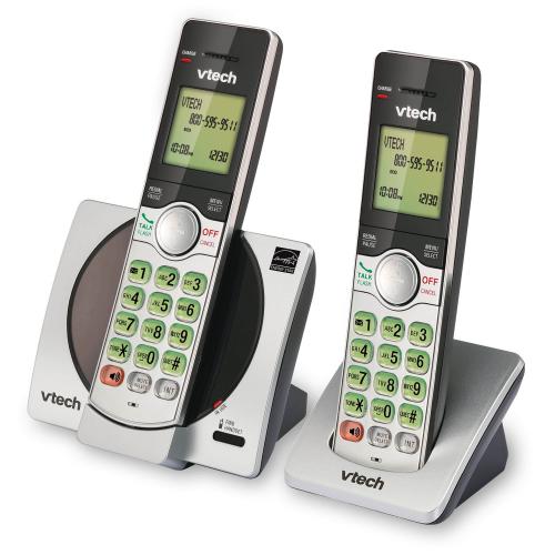 Display larger image of 2 Handset Cordless Phone with Caller ID/Call Waiting - view 2