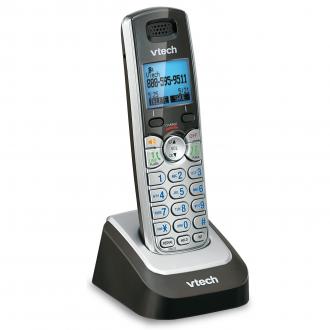 2-Line 5 Handset Answering System with Dual Caller ID/Call Waiting - view 3