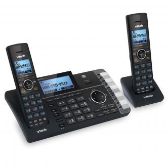2-Line 2 Handset Cordless Phone with Answering System & Smart Call Blocker - view 3