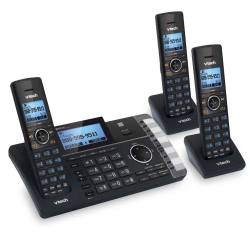 Display larger image of 3 Handset 2-Line Cordless Answering System with Smart Call Blocker - view 3
