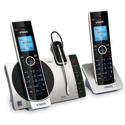 Display larger image of 2 Handset Connect to Cell&trade;  Answering System with Cordless Headset - view 3