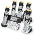 5-Handset Expandable Cordless Phone with Super Long Range, Bluetooth Connect to Cell, Smart Call Blocker and Answering System - view 3