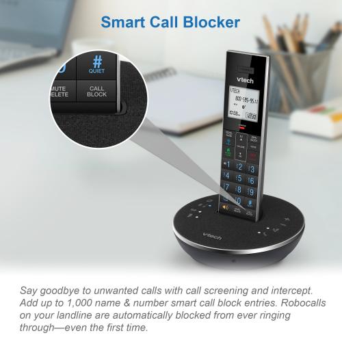 2 Handset  Connect to Cell™ Answering System with Bluetooth Speaker - view 6