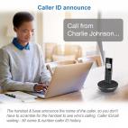 2 Handset  Connect to Cell™ Answering System with Bluetooth Speaker - view 9